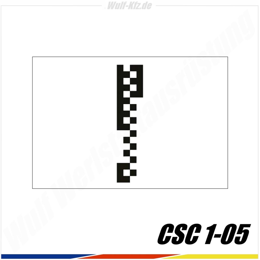 Hella Gutmann CSC-Tool Kalibriertafel Kia, Hyundai, Alfa Romeo, Peugeot, Citroen, DS Automobiles, Fiat, Jeep & Opel CSC 1-05